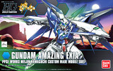 万代拼装高达模型1/144 HGBF 016 Gundam AmazingExia 惊异能天使