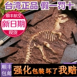 台湾进口木匠手作恐龙考古创意巧克力礼盒男女友生日孩子礼 顺丰