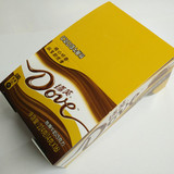 正品14g德芙丝滑牛奶巧克力224g盒装16片 喜糖果零食批发包邮
