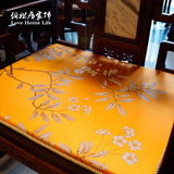 沙发垫夏四季布艺中式实木组合沙发坐垫防滑缎纹红木沙发罗汉床垫