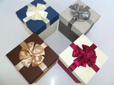 批发包邮正方形礼品盒四件套包装盒情人节礼物生日礼物包装盒