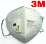 正品3M专业防雾霾 呼吸阀 防PM2.5口罩 男女 冬季 保暖 3M9001V