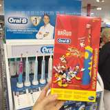 代购-德国原装博朗欧乐B 米奇款3岁+音乐计时充电式儿童电动牙刷