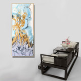 客厅装饰画现代简约沙发背景墙抽象油画样板房卧室壁画挂画有框画