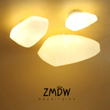 现代个性创意玄关灯具简约餐厅卧室led吸顶灯过道灯阳台灯走廊灯