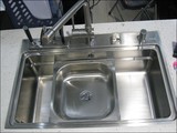 最新普乐美不锈钢大单槽NR805水槽(送清洁套装)