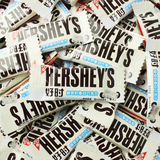 KISSES好时巧克力迷你排块500g散装曲奇奶香白巧克力 喜糖果包邮