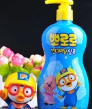 韩国代购宝露露小企鹅宝宝洗发水儿童专用400ml 赠宝露露喷水玩具