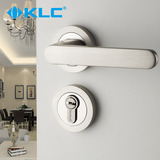 德国KLC现代门锁室内三件套卧室房门锁实木卫生间执手锁具分体锁