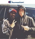 【现货】美国正品 Champion Hoodie 冠军 Eminem 同款 卫衣 帽衫