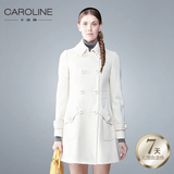 直销13年冬 CAROLINE/卡洛琳女大衣F6601402-3980