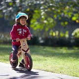 迪卡侬12寸平衡车滑步车儿童自行车桦木学骑车cherrypop 1K BTWIN