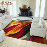 尼西米 土耳其进口地毯 油墨艺术地毯 客厅地毯 卧室地毯 茶几垫