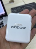 沃品wopow A12快充双USB接口 2A/1A 折叠插头 苹果iPad安卓充电器