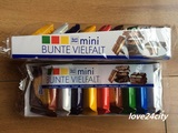 德国原装进口瑞特Ritter Sport运动迷你 mini巧克力9块7种口味