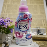 日本代购花王Fragrance玫瑰果香 洗衣液 含柔顺剂 820g/瓶装现货