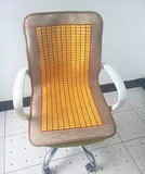 老板椅座垫带靠背椅子坐垫办公室夏季竹凉席电脑椅凉垫防滑汽车垫