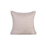 伶居丽布品牌银丝纱线抱枕奢华个性床头靠垫套欧式靠枕白紫色