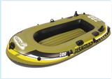 新款折叠船单人钓鱼捕鱼船 充气船 气垫冲锋舟 橡皮艇皮划艇小船,