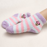 外贸男女儿童袜子宝宝防滑早教地板睡眠袜迪士珊瑚绒加厚尼保暖冬