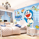大型壁画3d立体叮当猫哆啦A梦儿童房客厅卧室沙发电视背景壁纸