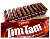 现货大促销澳洲原装Tim Tam雅乐思经典巧克力夹心饼干200g 口味多