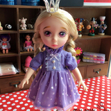 独家Disney迪士尼沙龙娃娃衣服bjd手工娃衣定制紫色珍珠连衣裙