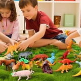 儿童玩具十二生肖恐龙昆虫野生动物模型儿童仿真动物玩偶玩具