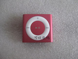 二手原装正品iPod shuffle7代2G小夹子MP3粉色98新带配件有实物图