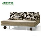 易达彼思 沙发床 小户型艺术钢组装金属成人日式折叠多功能沙发床