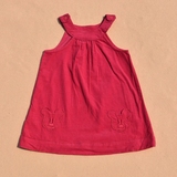 欧美CA家外贸原单童装女童宝宝婴儿细灯芯绒背带裙连衣裙B023
