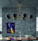 意大利米兰设计师现代吊灯个性创意酒店工程别墅艺术客厅餐厅灯饰
