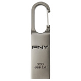 pny必恩威 正品行货 USB3.0 快扣U盘 可以挂的金属U盘 32g