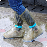 加厚防滑鞋套儿童雨天雨鞋套秋冬季防雨防水鞋套男女中高筒雨靴套
