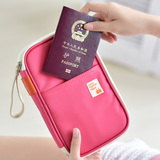 韩国护照包可爱护照夹多功能证件袋旅行卡包收纳包机票防水保护套