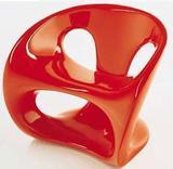 现代家具时尚休闲椅子 哈拉椅 红色玻璃钢小凳子 塑料凳子 可订做