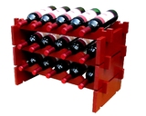 款松木制 立式收纳葡萄红酒架子 展示创意新欧式实木酒架 红酒柜6