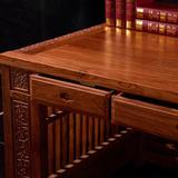 红木仿古办公桌椅组合实木明清中式家具花梨木书桌特价电脑大班桌