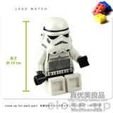 日本代购正品直邮LEGO乐高星球大战白色风暴兵机器人闹钟台钟摆件