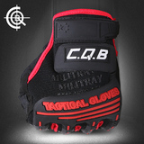 CQB 户外军迷技师战术手套全指男冬格斗迷彩防护骑行滑雪装备手套