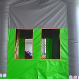 小型儿童充气城堡蹦蹦床家用型幼儿园室内游乐充气大象滑梯气模