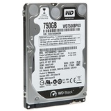 全新WD/西部数据 750G 笔记本硬盘黑盘16M缓存7200转 WD7500BPKT