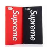 潮牌Supreme 陈冠希 iPhone6手机壳苹果6Plus硅胶全包5S软保护套