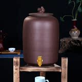 景德镇陶瓷高温酒坛窑变紫砂釉水缸储水罐器纯净水缸桶油缸20斤