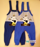 纯手工编织毛裤背带裤熊猫1岁幼童儿童宝宝婴儿毛衣三利毛线283