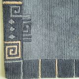 尼泊尔文化纯手工编织羊毛地毯克什米尔特色回纹高端大气上档次