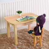 特价实木书桌简约写字台桌子电脑桌台式家用简易办公桌儿童学习桌