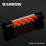 BARROW T病毒水冷圆柱 橙色 螺旋悬浮水箱 255mm 侧孔/顶孔