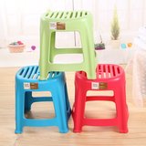Citylong/禧天龙 加厚塑料矮凳子换鞋凳儿童凳子餐桌凳浴室卧室凳
