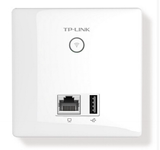 TP-LINK面板AP 入墙ap酒店86型无线USB接口TL-AP303I-POE
